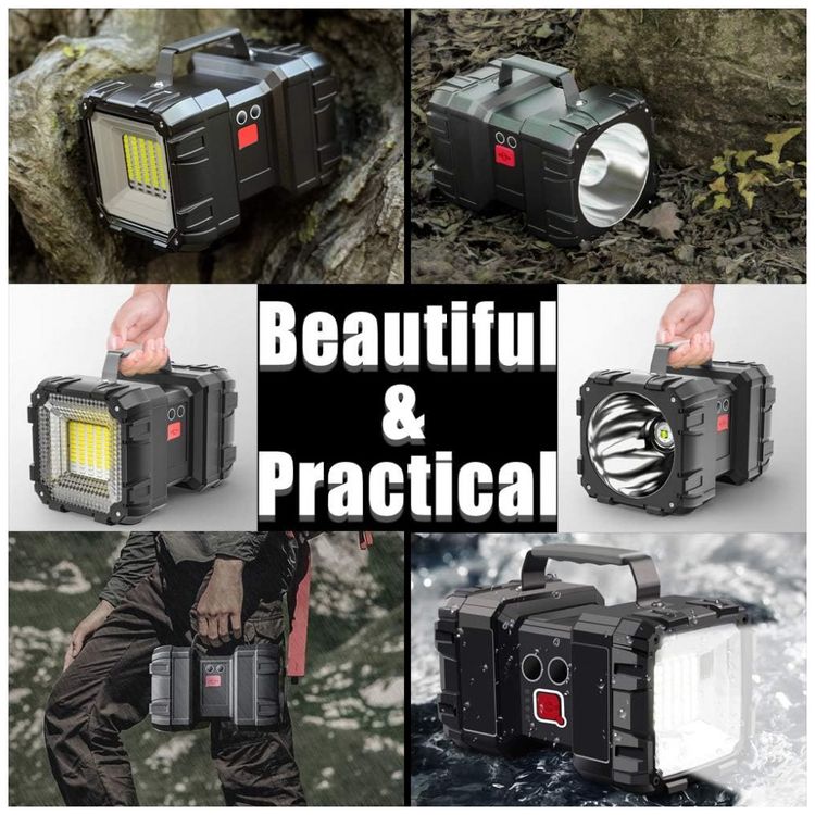Lanterna-LED-Recarregavel-12000-Lumens-com-4-Modos-e-Saida-foto-4