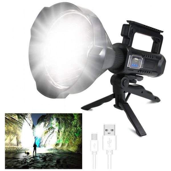 Lanterna-LED-Recarregavel-90000-Lumens-com-4-Modos-IPX5-a-foto-0