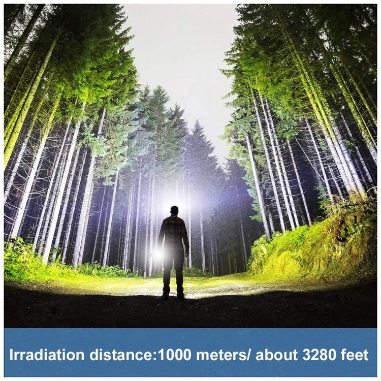 Lanterna-LED-Recarregavel-90000-Lumens-com-4-Modos-IPX5-a-foto-1