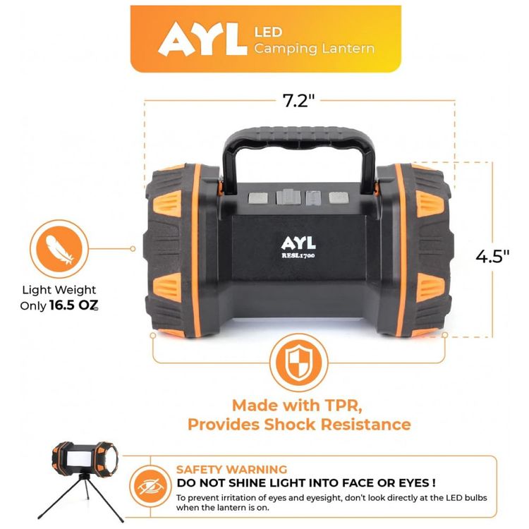 Lanterna-LED-Recarregavel-1450-Lumens-com-8-Modos-de-Luz-e-foto-5