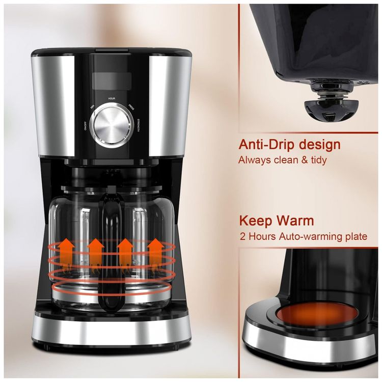 Cafeteira-Eletrica-Programavel-com-Controle-de-Temperatura-e-foto-1