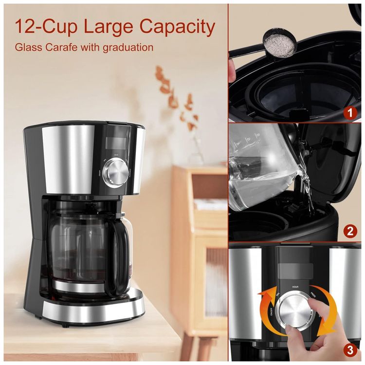 Cafeteira-Eletrica-Programavel-com-Controle-de-Temperatura-e-foto-5