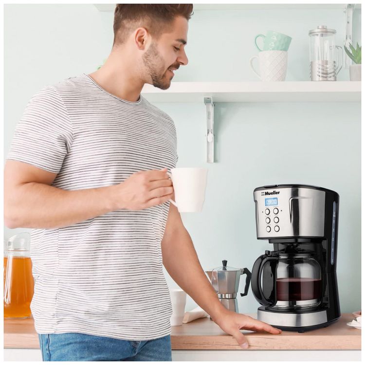 Cafeteira-Eletrica-Programavel-Austria-com-Tela-Digital-e-foto-5