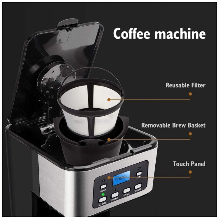 Cafeteira-Eletrica-Programavel-com-Tela-LCD-e-Desligamento-foto-3