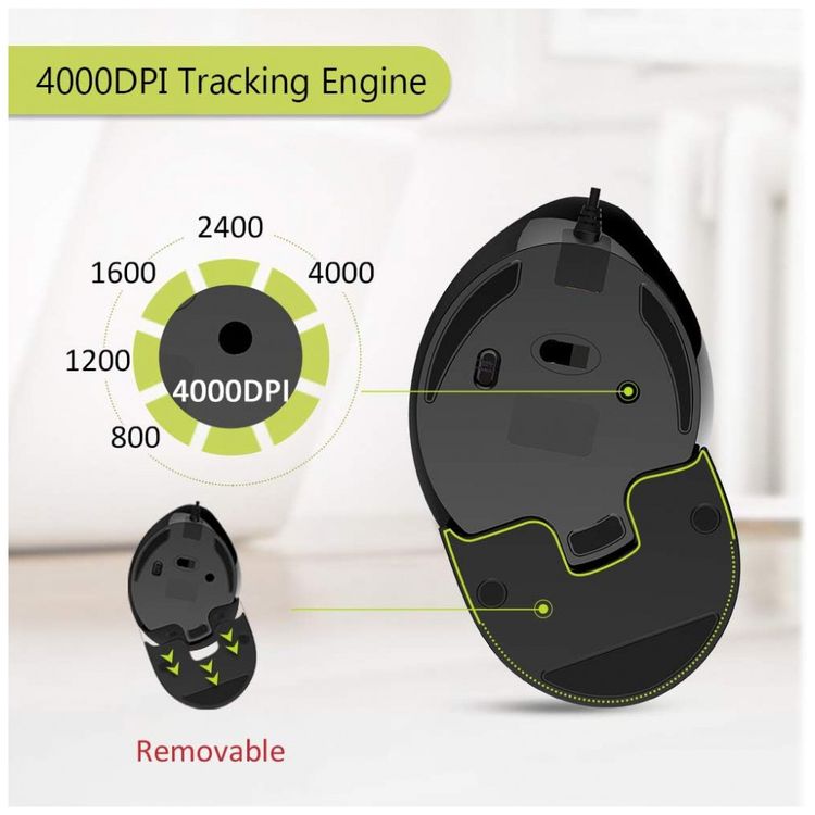 Mouse-Ergonomico-Vertical-com-Fio-Reduz-a-Tensao-do-Pulso-foto-3