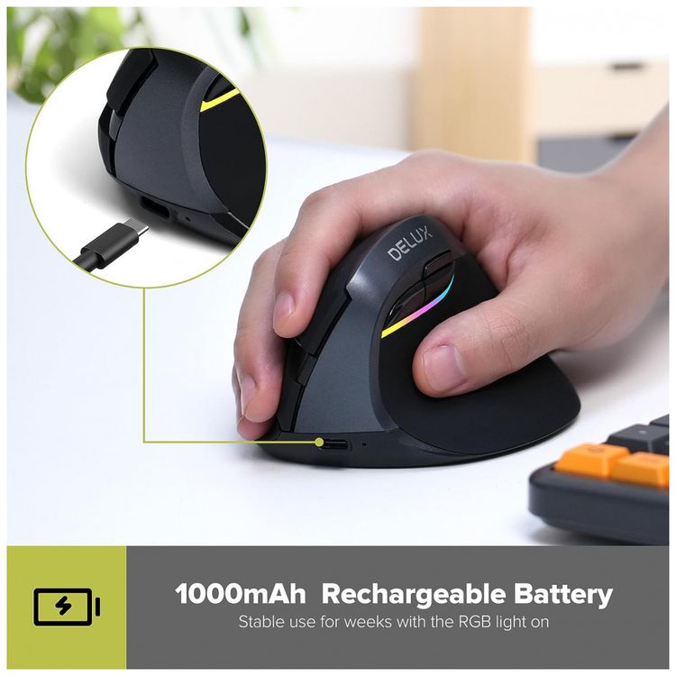 M618-Mouse-Ergonomico-Vertical-sem-Fio-Reduz-a-Tensao-do-foto-5