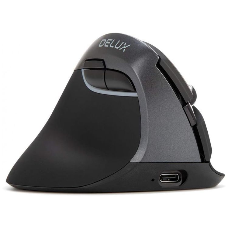 Mouse-Ergonomico-Vertical-Optico-sem-Fio-Reduz-a-Tensao-do-foto-0