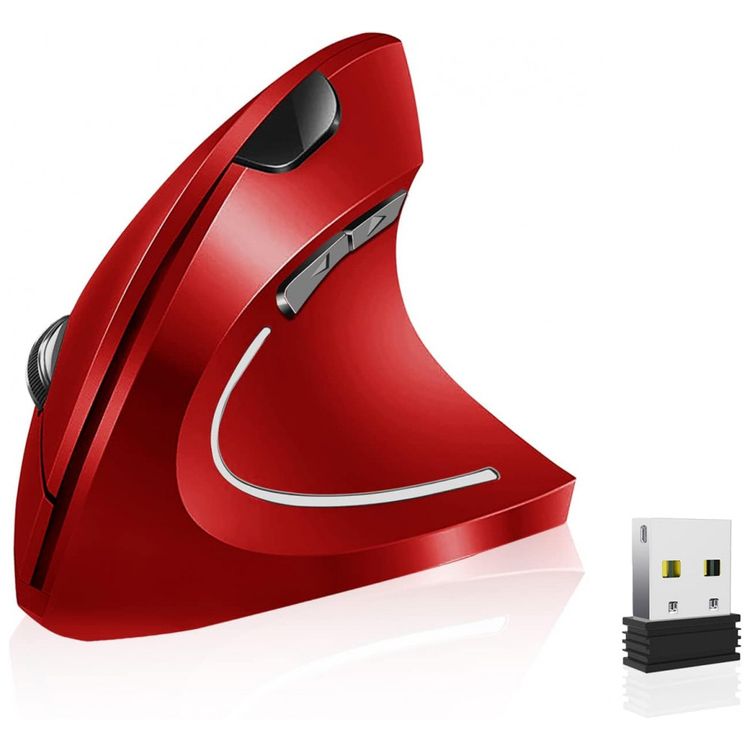 Mouse-Ergonomico-Vertical-Optico-sem-Fio-Reduz-a-Tensao-do-foto-0