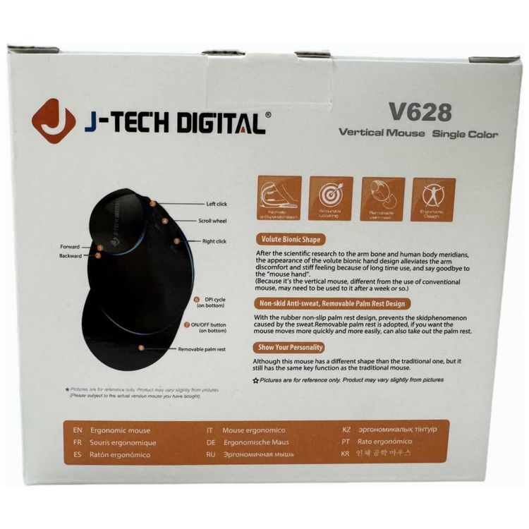 Mouse-Ergonomico-Vertical-Optico-com-Fio-Reduz-a-Tensao-do-foto-3