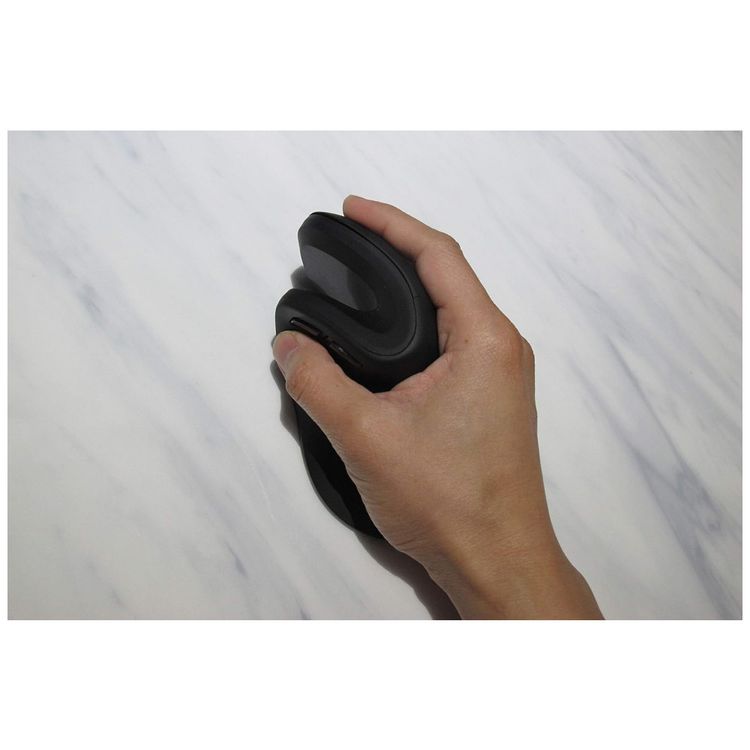 Mouse-Ergonomico-Vertical-Optico-sem-Fio-Reduz-a-Tensao-do-foto-4