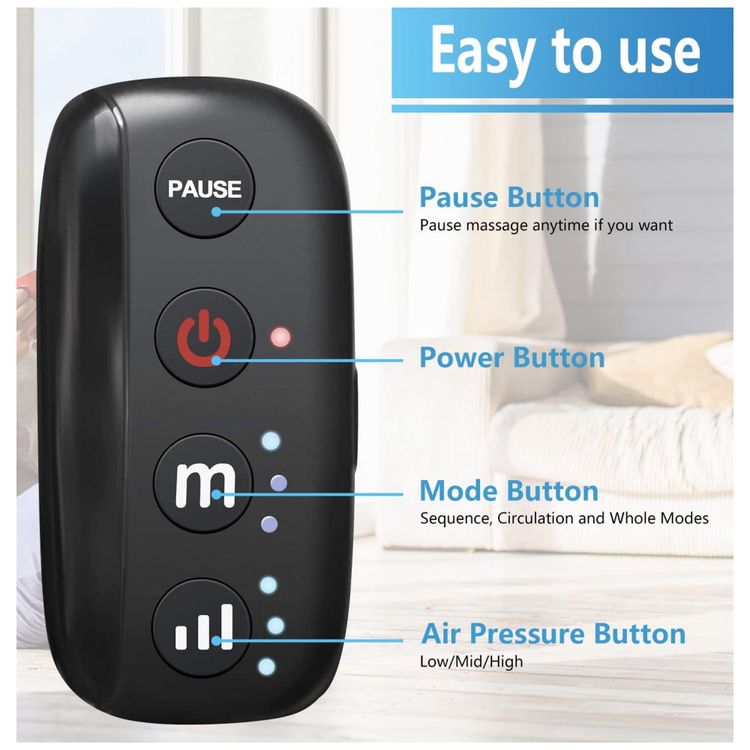Massageador-Eletrico-de-Compressao-para-Panturrilhas-2-Modos-foto-4