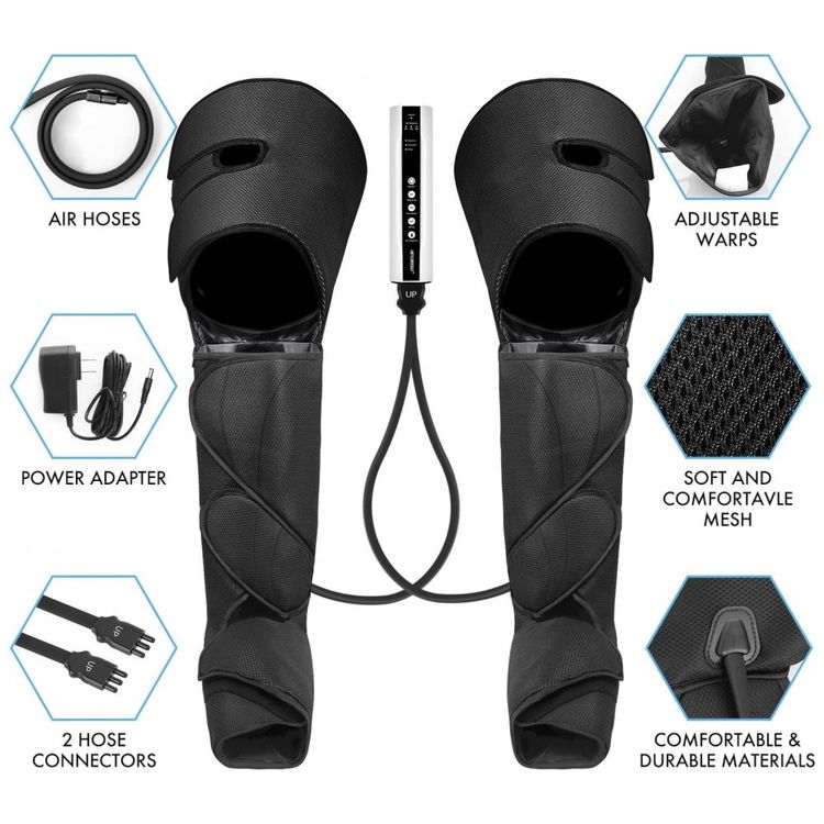 Massageador-Eletrico-de-Compressao-para-Pernas-e-Pes-3-Modos-foto-1