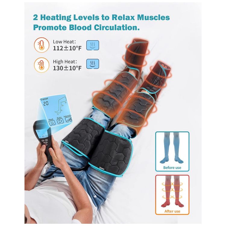 Massageador-Eletrico-de-Compressao-para-Coxas-Pernas-e-Pes-foto-2