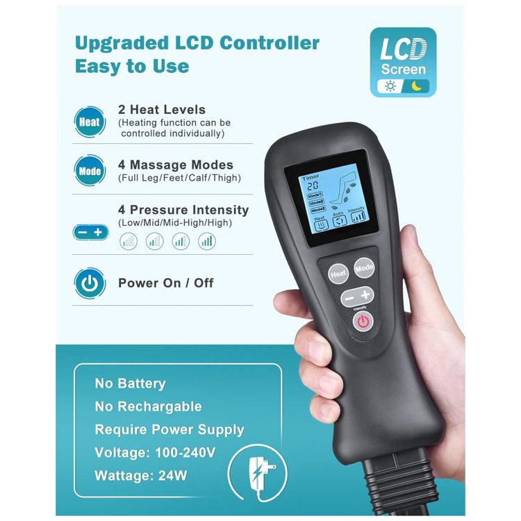 Massageador-Eletrico-de-Compressao-para-Coxas-Pernas-e-Pes-foto-4
