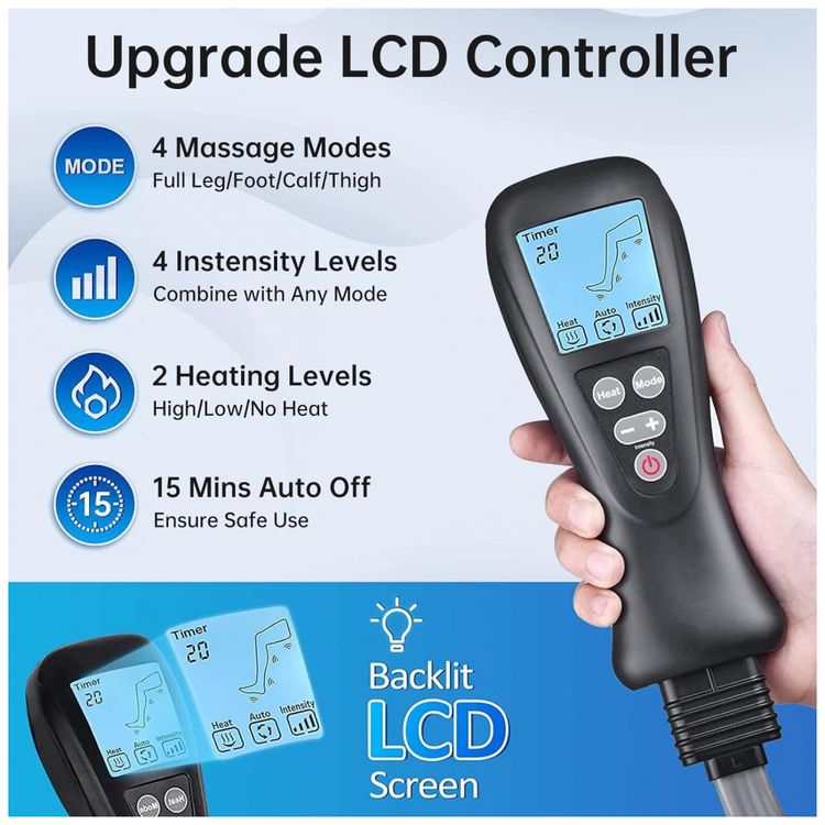 Massageador-Eletrico-de-Compressao-para-Pernas-e-Pes-4-Modos-foto-5