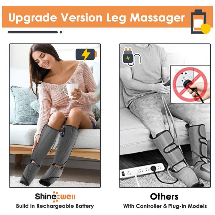 Massageador-Eletrico-de-Compressao-para-Pernas-e-Pes-3-Modos-foto-2