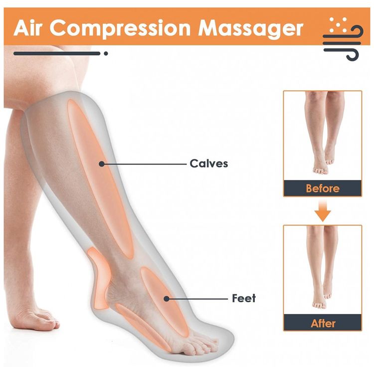 Massageador-Eletrico-de-Compressao-para-Pernas-e-Pes-3-Modos-foto-4