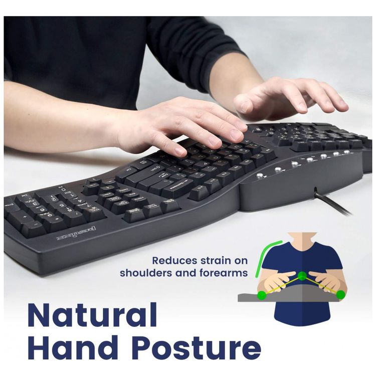 Teclado-Ergonomico-Dividido-com-Fio-Recarregavel-Reduz-a-foto-2
