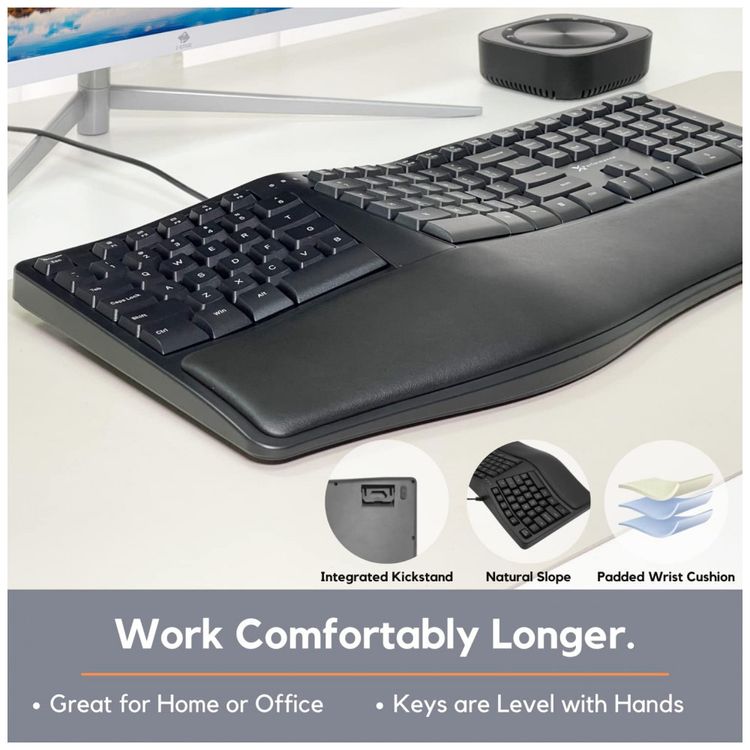 Teclado-Ergonomico-Dividido-com-Fio-Recarregavel-Reduz-a-foto-4