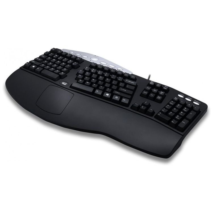 PCK-208B-Teclado-Ergonomico-Dividido-com-Fio-Recarregavel-foto-2