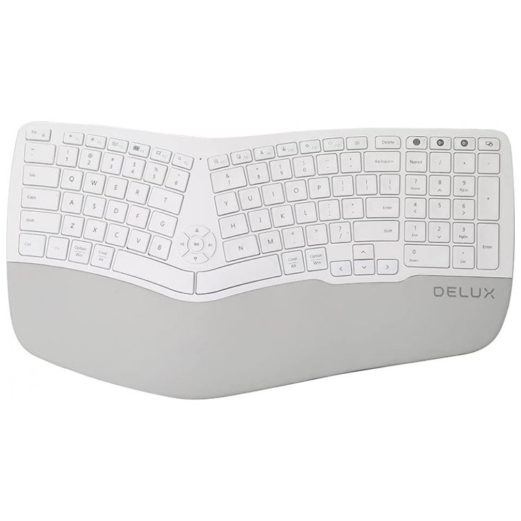 Teclado-Ergonomico-Sem-Fio-Recarregavel-Reduz-a-Tensao-das-foto-0