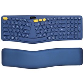 Teclado-Ergonomico-Sem-Fio-Recarregavel-Reduz-a-Tensao-das-foto-0