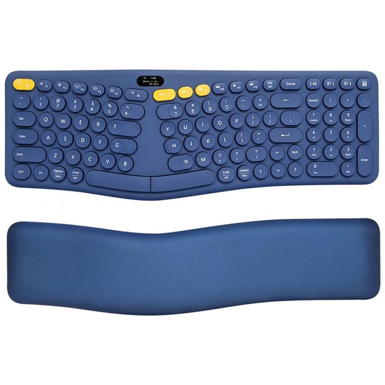 Teclado-Ergonomico-Sem-Fio-Recarregavel-Reduz-a-Tensao-das-foto-0