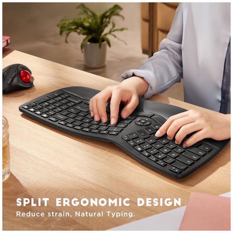 Teclado-Ergonomico-Dividido-Sem-Fio-Recarregavel-Reduz-a-foto-1