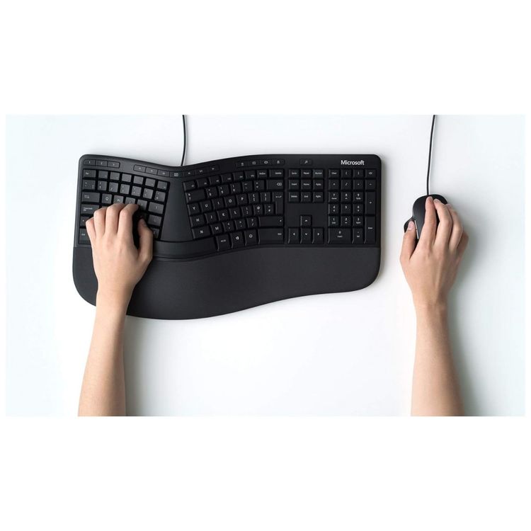 Microsoft-LXN-00004-Teclado-Ergonomico-Dividido-com-Fio-foto-1