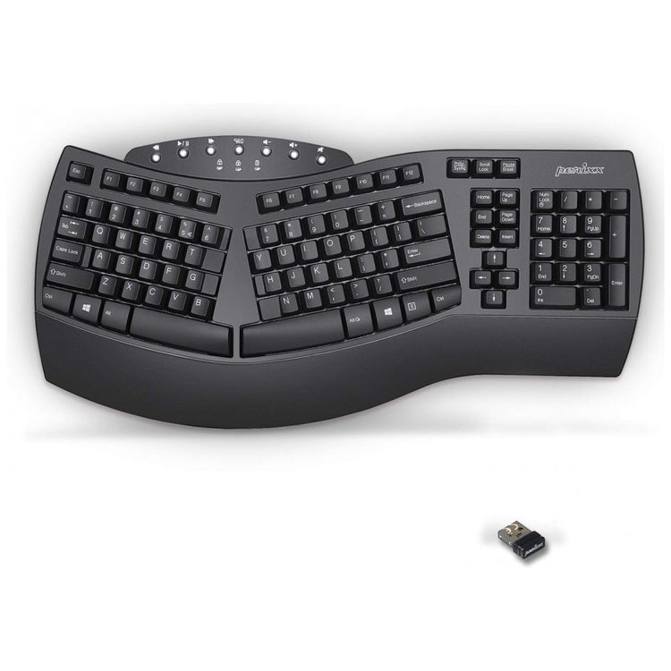 Teclado-Ergonomico-Sem-Fio-Recarregavel-Reduz-a-Tensao-das-foto-0
