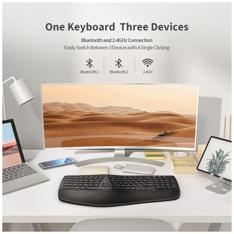 Teclado-Ergonomico-sem-Fio-com-Bluetooth-Dividido-foto-3