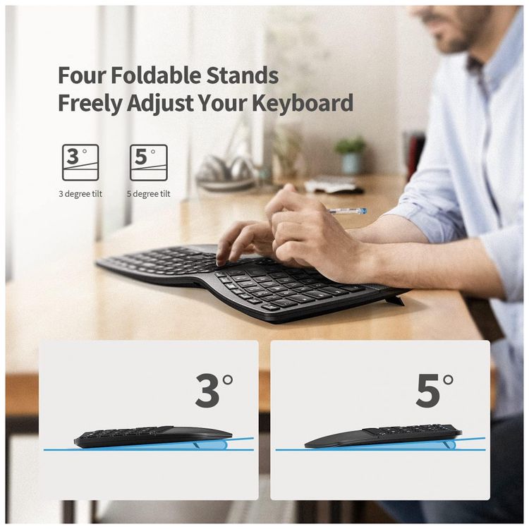 Teclado-Ergonomico-sem-Fio-com-Bluetooth-Dividido-foto-4