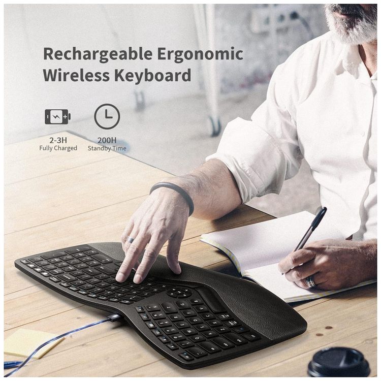 Teclado-Ergonomico-sem-Fio-com-Bluetooth-Dividido-foto-5
