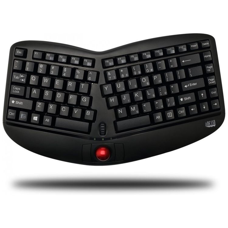 Teclado-Ergonomico-Dividido-Sem-Fio-Recarregavel-Reduz-a-foto-2