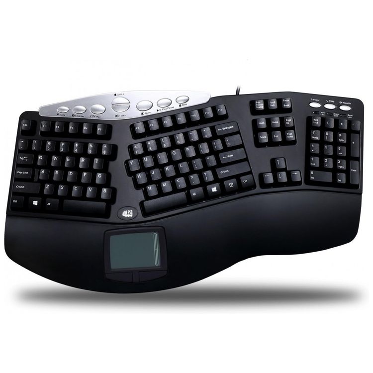 Teclado-Ergonomico-Sem-Fio-Recarregavel-Reduz-a-Tensao-das-foto-0
