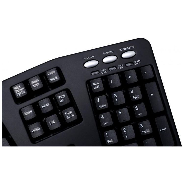 Teclado-Ergonomico-Sem-Fio-Recarregavel-Reduz-a-Tensao-das-foto-3