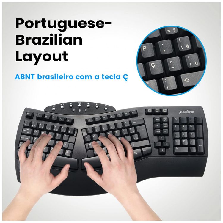 Teclado-Ergonomico-Dividido-Sem-Fio-Recarregavel-Reduz-a-foto-1