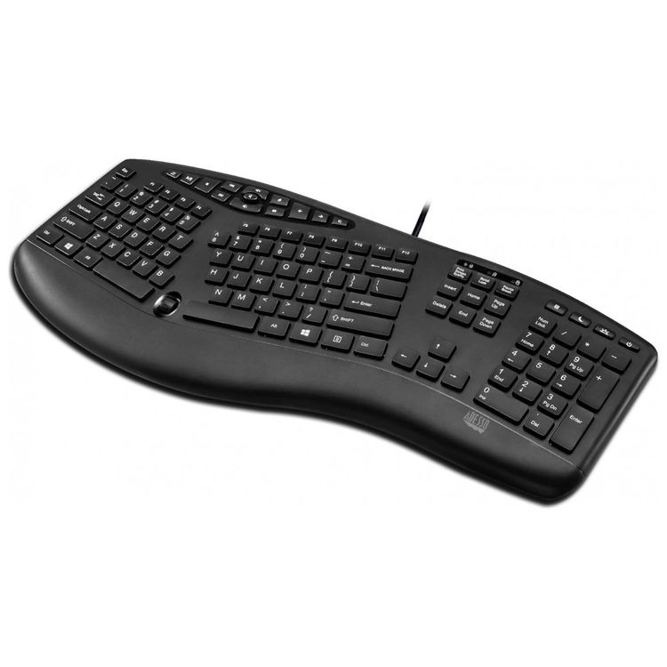 AKB-160UB-Teclado-Ergonomico-Dividido-Sem-Fio-Recarregavel-foto-1