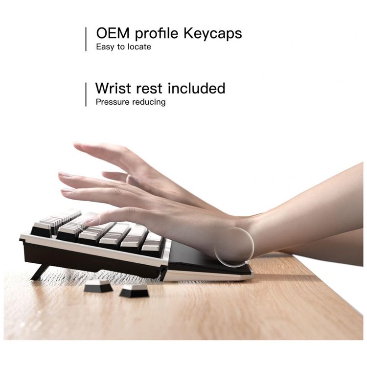 X3-Teclado-Ergonomico-Sem-Fio-Recarregavel-Reduz-a-Tensao-foto-3