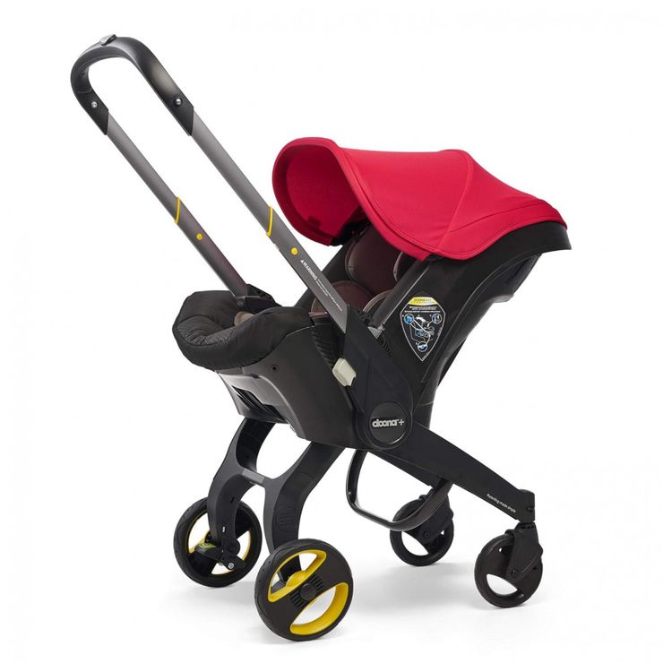 Cadeira-de-Bebe-para-Carro-2-em-1-com-Rodas-para-Transporte-foto-2