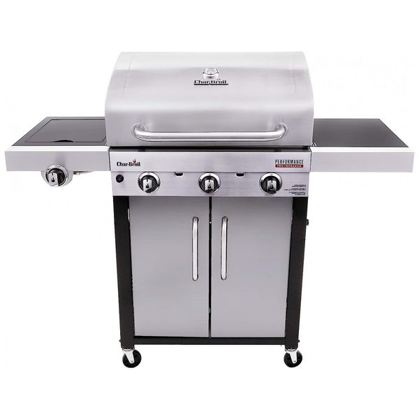 Churrasqueira-a-Gas-24.000-BTU-com-3-Queimadores-2-Portas-e-foto-0