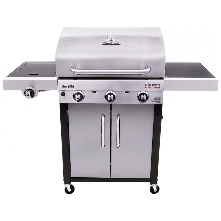 Churrasqueira-a-Gas-24.000-BTU-com-3-Queimadores-2-Portas-e-foto-0