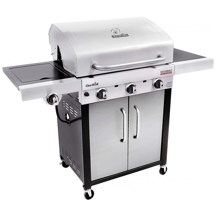 Churrasqueira-a-Gas-24.000-BTU-com-3-Queimadores-2-Portas-e-foto-1