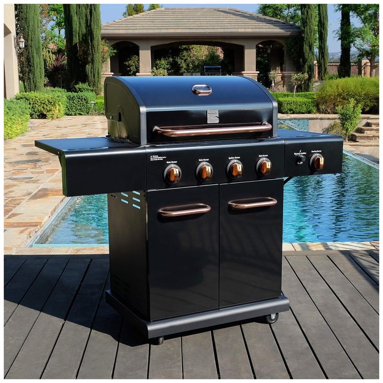 Churrasqueira-a-Gas-52.000-BTU-com-4-Queimadores-2-Portas-e-foto-1