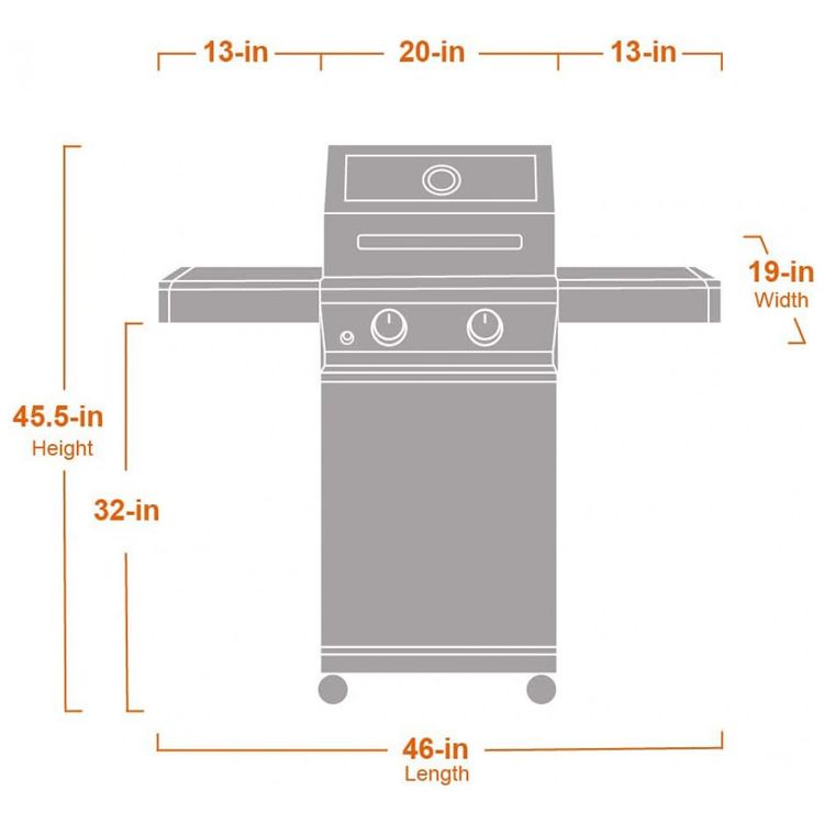 Monument-Grills-14633-Churrasqueira-a-Gas-24.000-BTU-com-2-foto-1