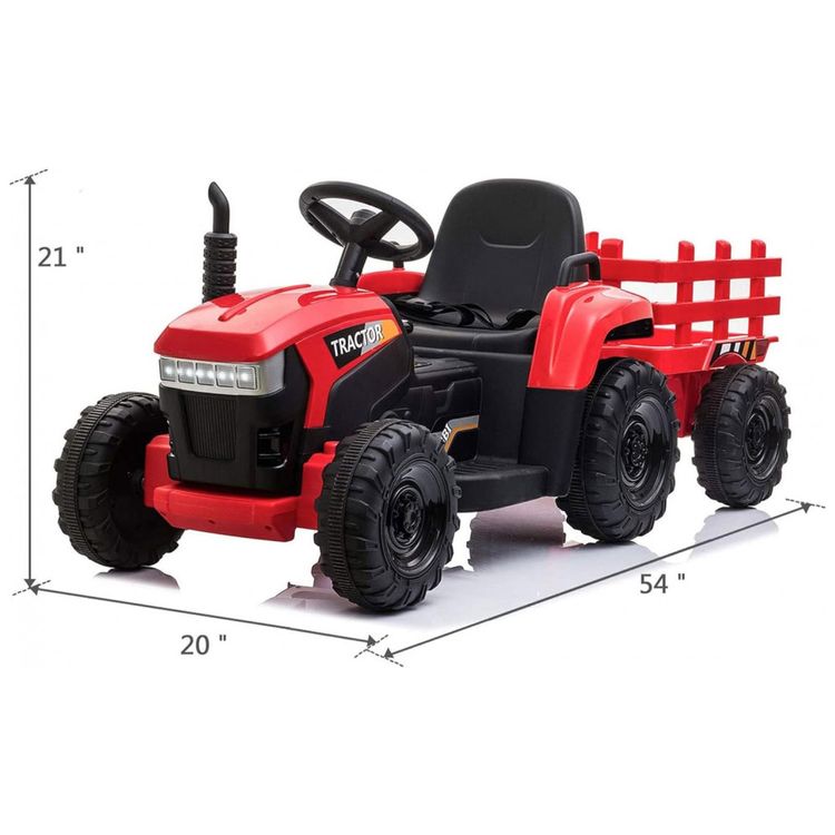 Trator-Eletrico-Infantil-com-Motor-Duplo-e-Luzes-LED-para-3-foto-1