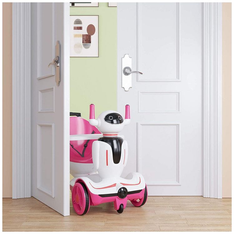 Carrinho-Robo-Eletrico-Infantil-com-Controle-Remoto-e-Ajuste-foto-2