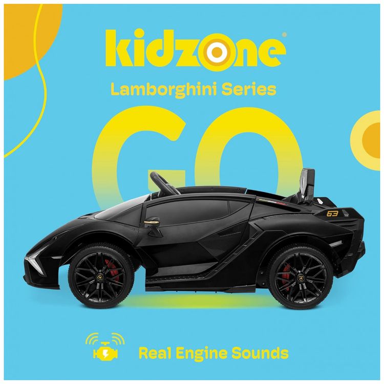 Kids-Lamborghini-Carro-Carrinho-Eletrico-Infantil-a-Bateria-foto-1
