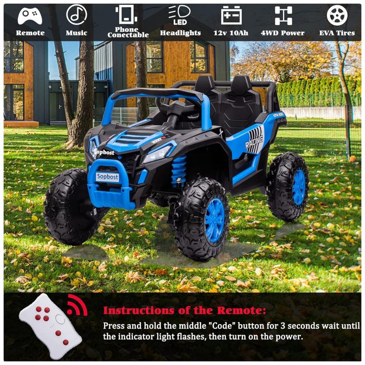 Carro-Carrinho-Eletrico-Infantil-Off-Road-a-Bateria-12V-2-foto-1