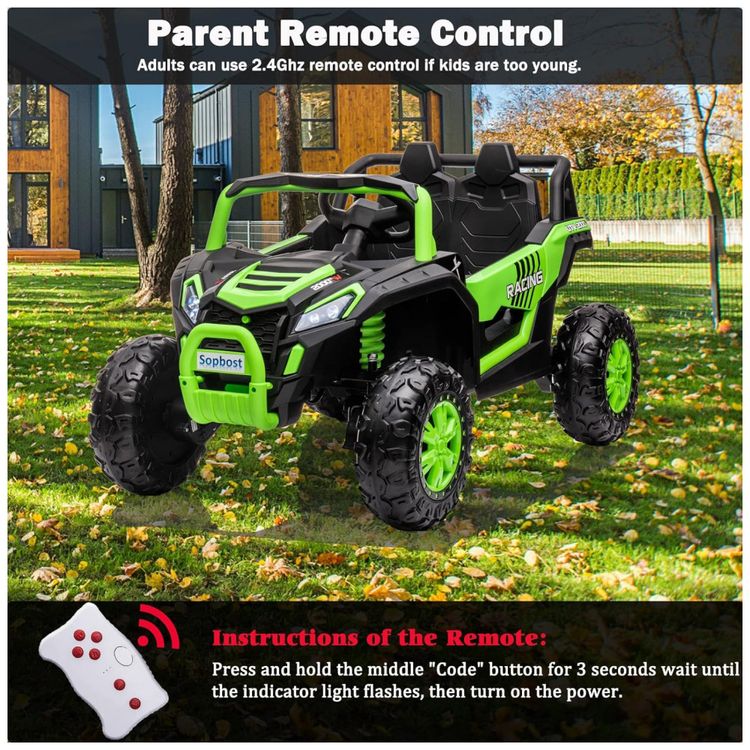 Carro-Carrinho-Eletrico-Infantil-Off-Road-a-Bateria-12V-2-foto-2